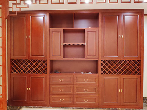 揭阳中式家居装修之中式酒柜装修效果图